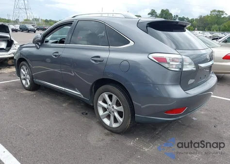 2012 Lexus Rx 350 from USA, damaged, VIN 2T2ZK1BA5CC074484